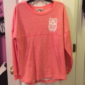 Comfy peach colored jersey shirt