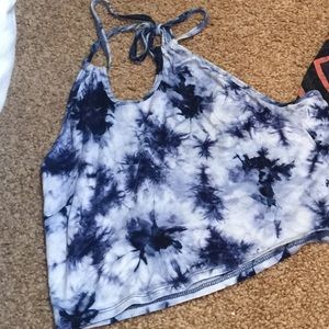 Tie dye crop