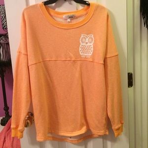 Comfy orange jersey t-shirt