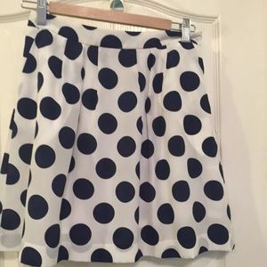 J.Crew pleated A-line skirt- Size 2