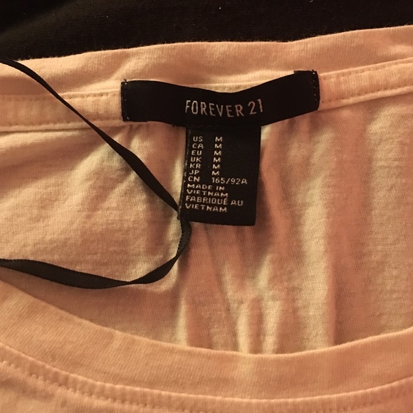 forever 21 "genius is born not paid" short sleeve - Picture 2 of 3
