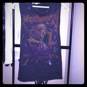 Shredded Megadeth Band Shirt