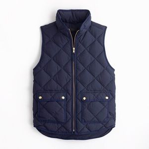 J. Crew Navy Excursion Vest