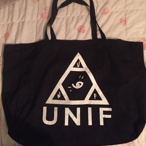 Unif black tote
