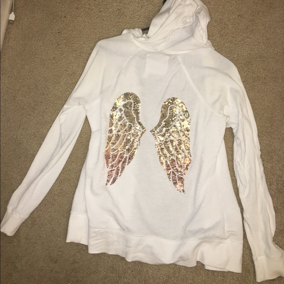 Victoria's Secret Tops - Victoria's Secret angel wing sweatshirt