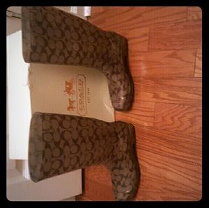 Authentic Coach rainboots