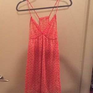 Orange dress- worn a couple times.