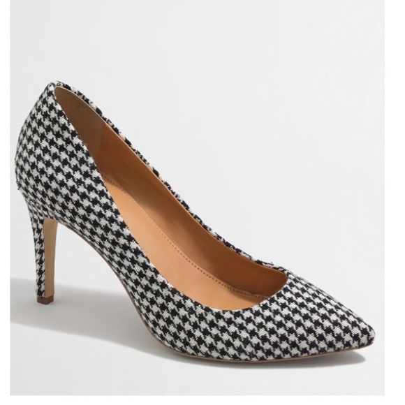 FLASH SALE 💥Crew Isabelle Houndstooth Pumps