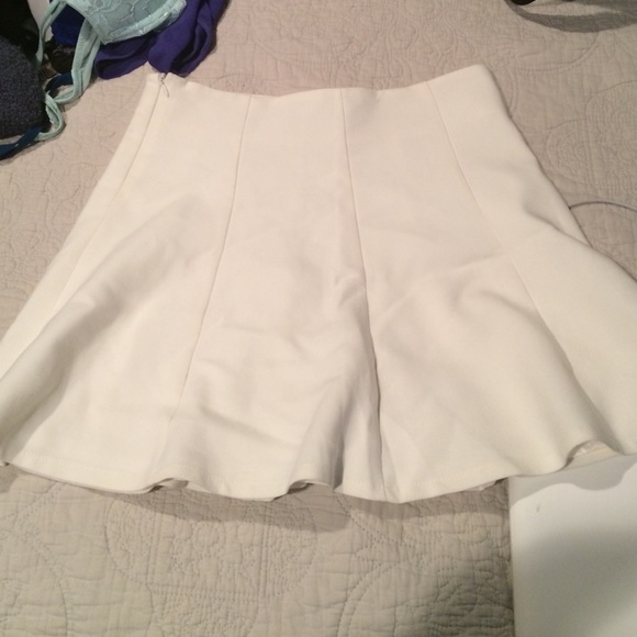 White skirt