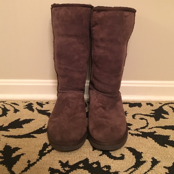 Tall Dark Brown Ugg boots