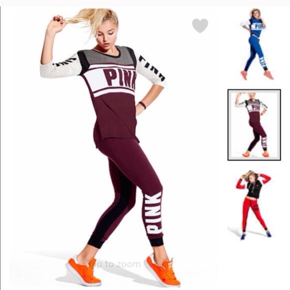 Ruby VS PINK Skinny Gym Pants
