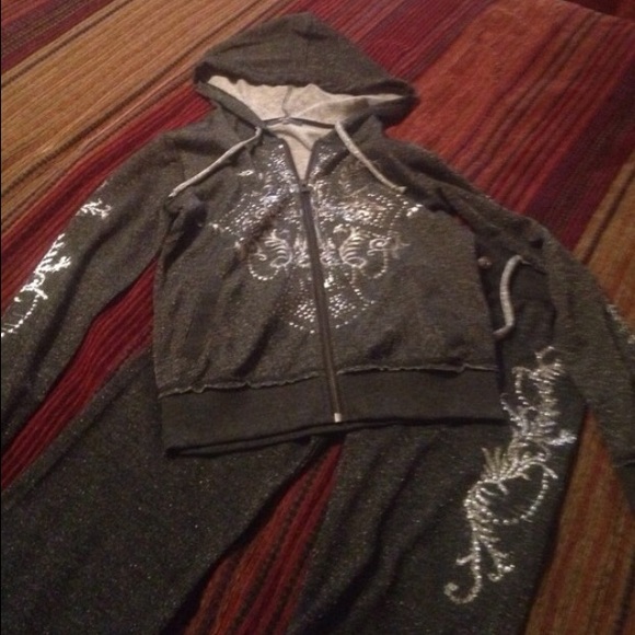 Miss Me Warm Up Set NWOT