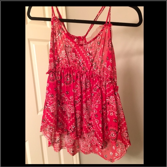 Bandana Print Top