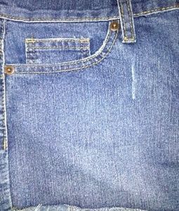 F21 denim shorts
