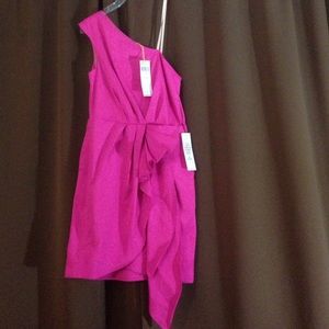 BCBG GENERATION one shoulder dress