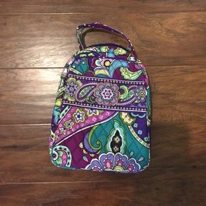 Purple Vera Bradley lunchbox