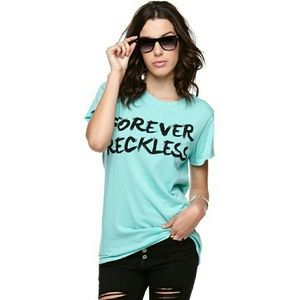 Mint young and reckless shirt