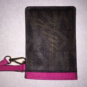 MichealKors Autographed Signature Metro CardHolder