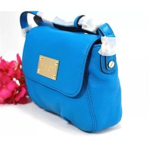 New Michael Kors Jet Set Item Blue crossbody bag