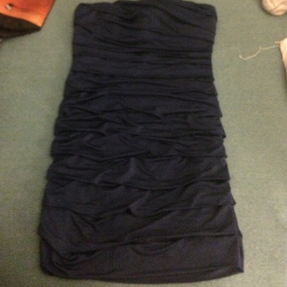 Blue dress