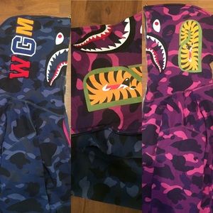 Bape shark hoodie