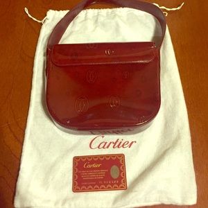 Rare AUTHENTIC Cartier Happy Birthday shoulder bag