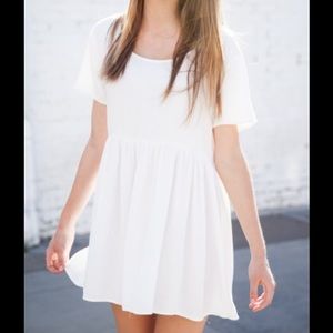 Brandy Melville White Nicolette Dress