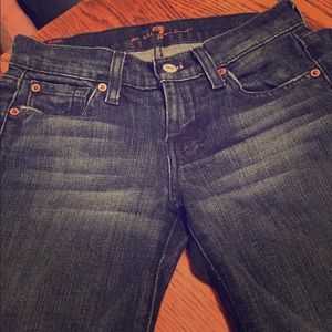 7 for all Mankind- flare jeans,