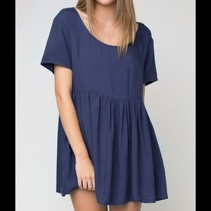 Brandy Melville Blue Nicolette Dress