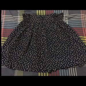 Polka dot skirt