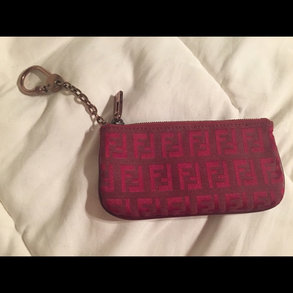 fendi keychain pouch