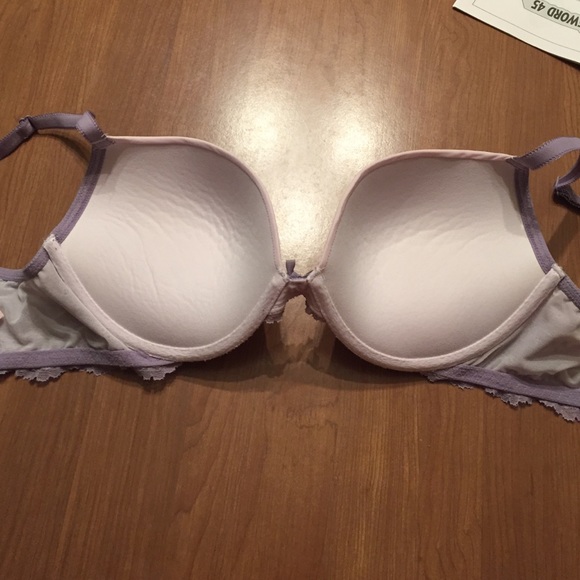 A lavender Dream Angel Push-up  bra - Picture 2 of 3