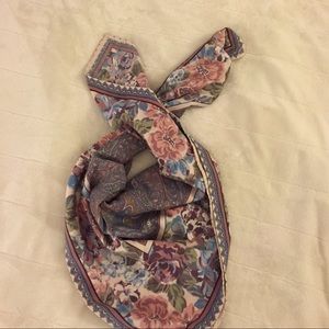 Vintage Floral Scarf Vintage Floral Scarf