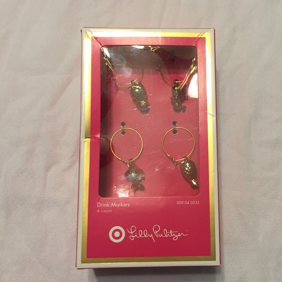 🌴Lilly Pulitzer drink markers