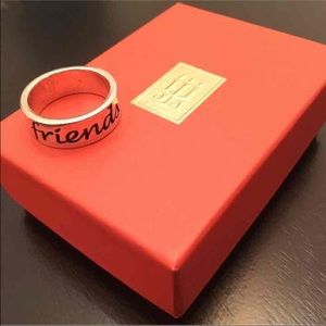 James Avery Friends Forever ring size 8.5