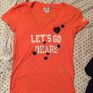 Pink VS Chicago Bears v neck