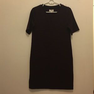 Loft Striped Rib Dress (w/pockets)