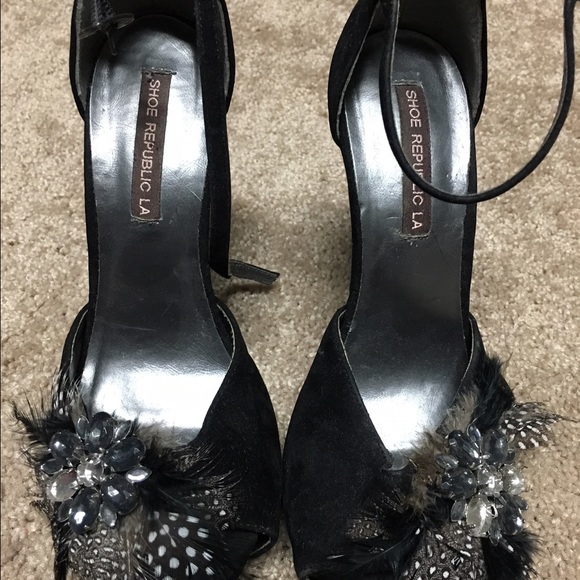 Shoe republic LA black suede shoes
