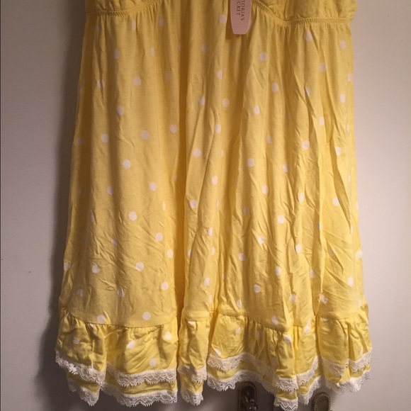 NWT Victoria's Secret polka dot babydoll sleepwear - Picture 3 of 3