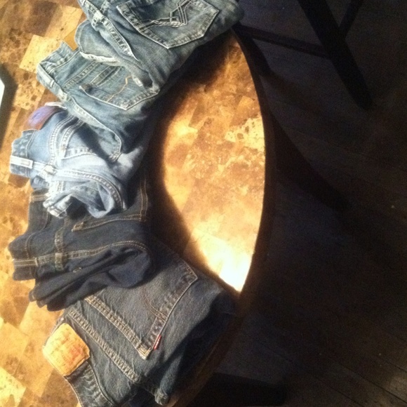 5 pairs boys size 10 jeans  various brands