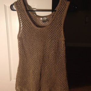 Knitted sleeveless