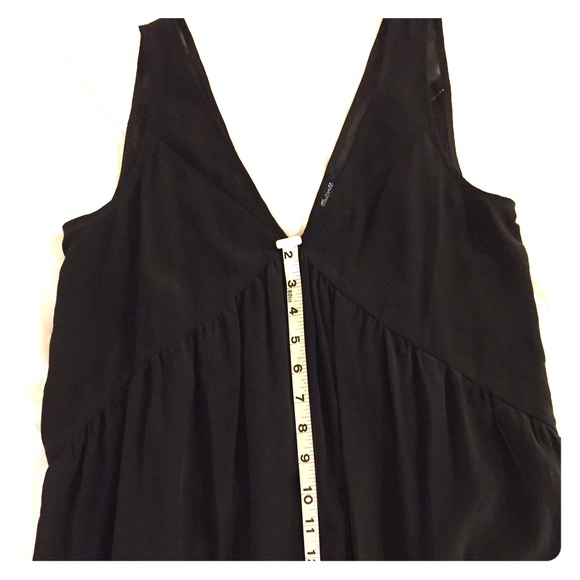 Madewell 100% silk. Stitch design top