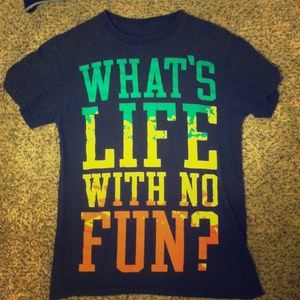 Rasta colored T-shirt