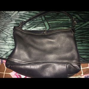 Black coach purse