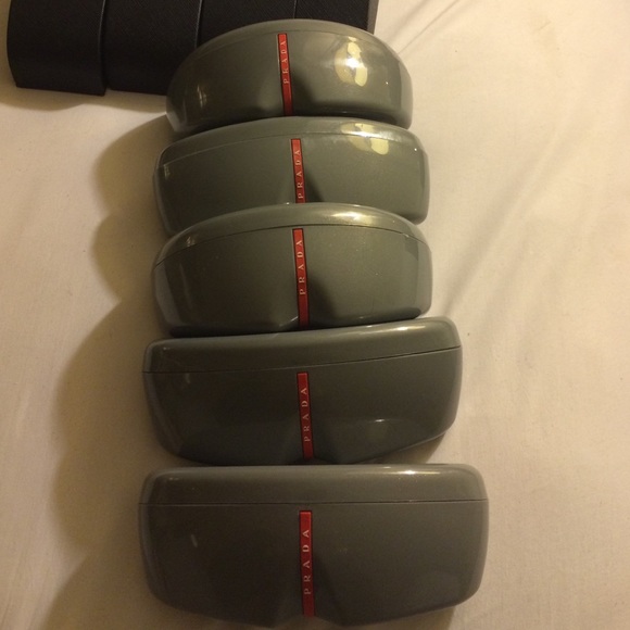 Prada hard shell sunglass case