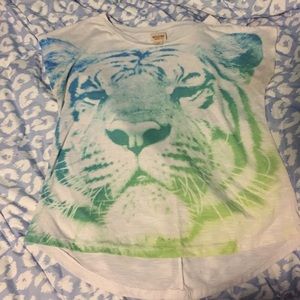 Mossimo multicolored tiger shirt