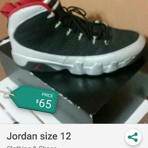 Jordans size 12 great condition