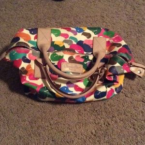 Dooney and Bourke hand duffle bag