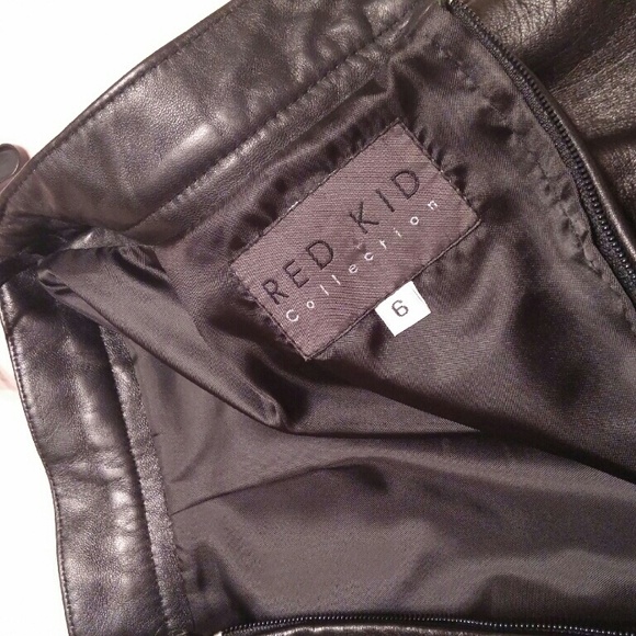 Leather skirt - Picture 3 of 3
