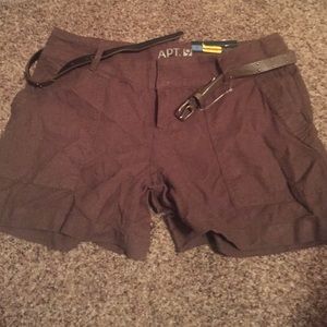 Shorts with Belt